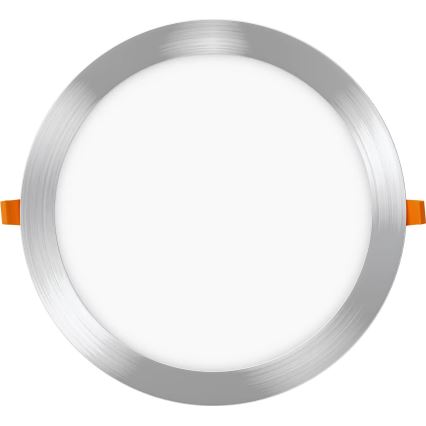 APLED - LED Łazienkowa oprawa wpuszczana RONDO LED/24W/230V IP40 śr. 30 cm matowy chrom