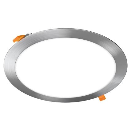 APLED - LED Łazienkowa oprawa wpuszczana RONDO LED/24W/230V IP40 śr. 30 cm matowy chrom
