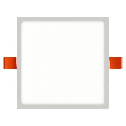 APLED - LED Oprawa wpuszczana SQUARE SLIM LED/16W/230V 14,5x14,5 cm biała