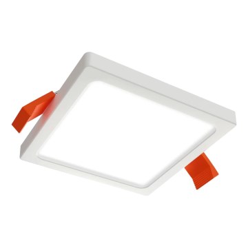 APLED - LED Oprawa wpuszczana SQUARE SLIM LED/8W/230V 9x9 cm biała