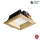 APLED - LED Oprawa wpuszczana SQUARE WOODLINE LED/3W/230V 3000K 9x9 cm sosna solidne drewno