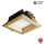 APLED - LED Oprawa wpuszczana SQUARE WOODLINE LED/6W/230V 3000K 12x12 cm sosna solidne drewno