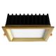 APLED - LED Oprawa wpuszczana SQUARE WOODLINE LED/12W/230V 3000K 17x17 cm sosna solidne drewno