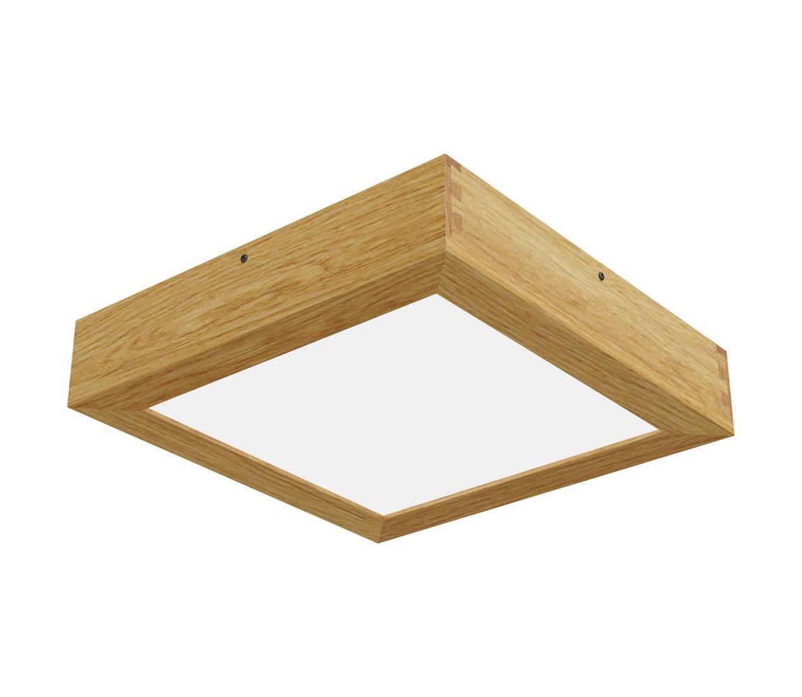 APLED - LED Plafon QUADRA LED/24W/230V dąb