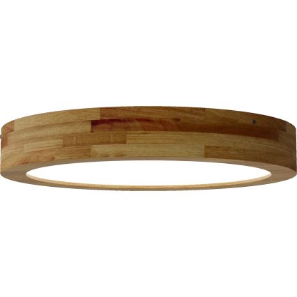 APLED - LED Plafon RONDO LED/36W/230V śr. 40 cm dąb
