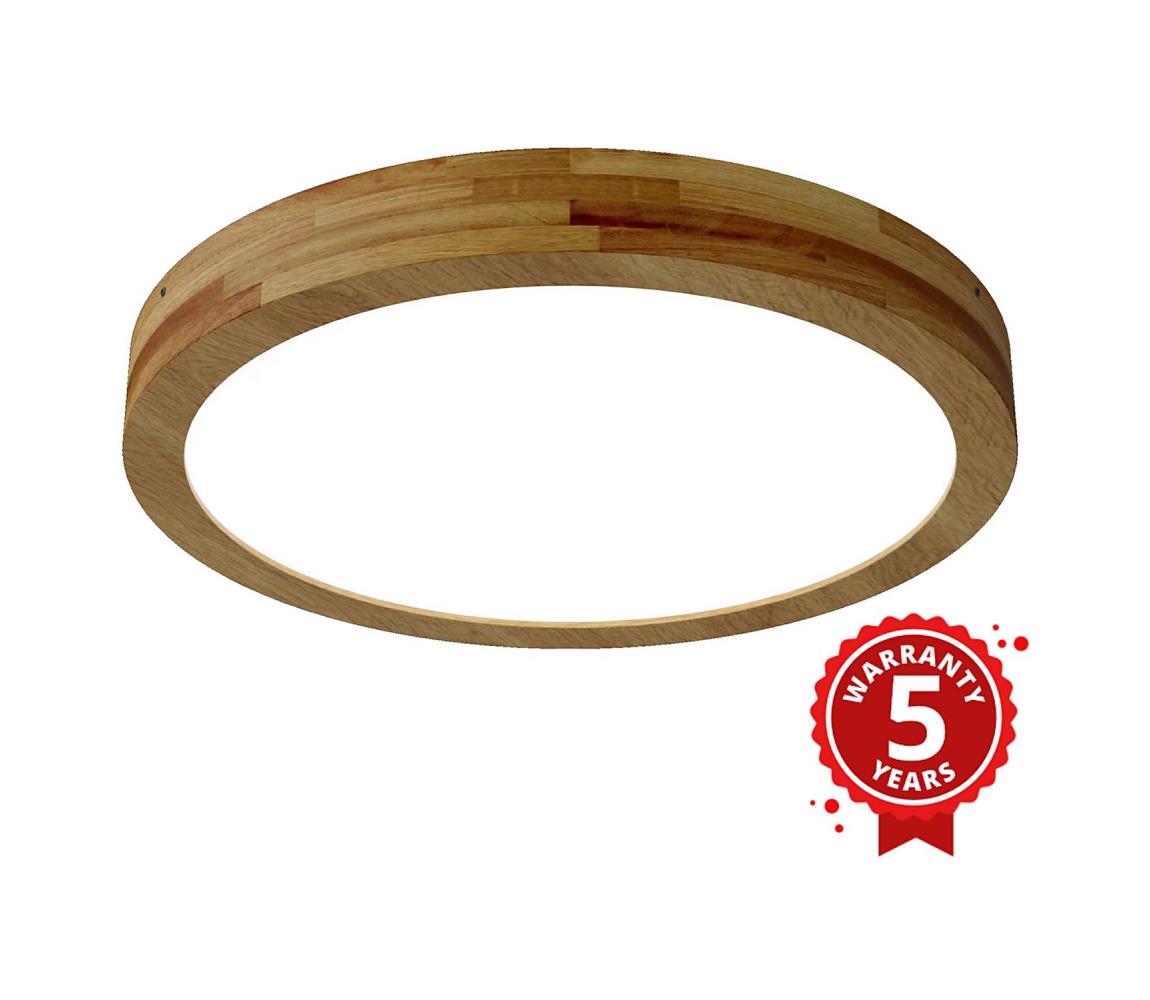 APLED - LED Plafont RONDO LED/48W/230V śr. 50 cm dąb