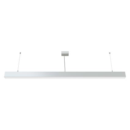 APLED - LED Żyrandol na lince LOOK LED/58W/230V 4000K 150 cm srebrny