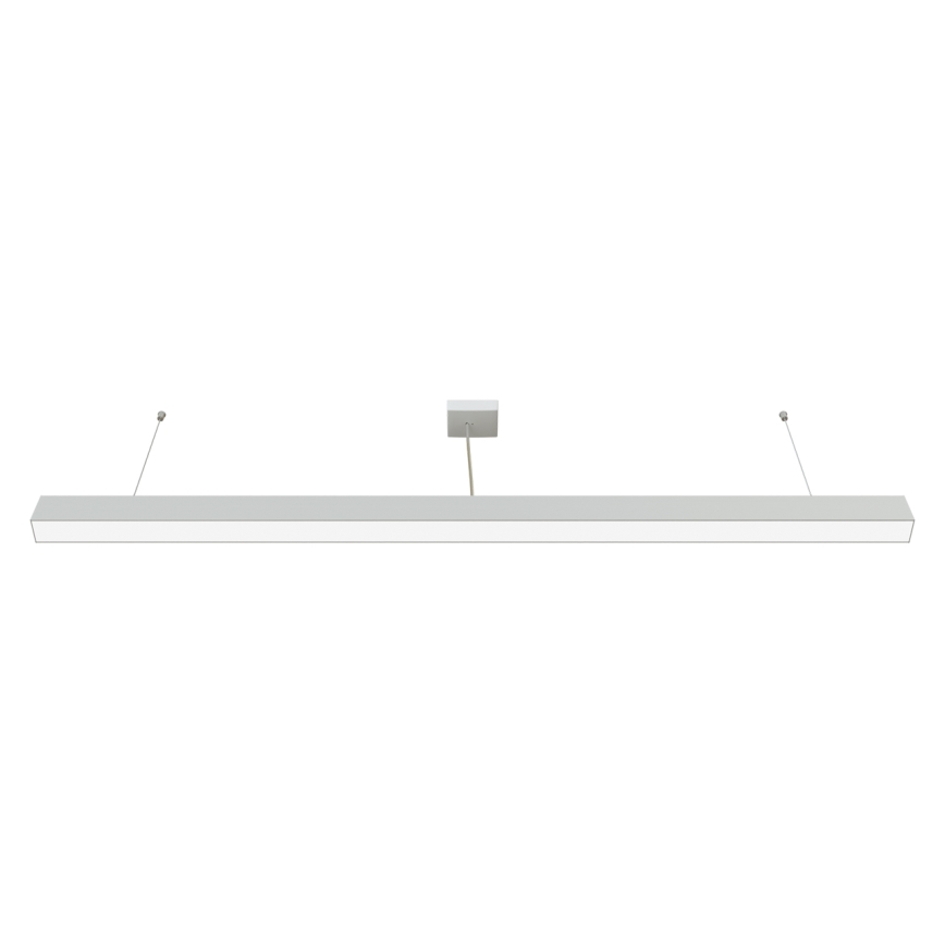APLED - LED Żyrandol na lince LOOK LED/58W/230V 4000K 150 cm srebrny