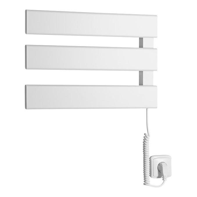 Aqualine - Elektryczna suszarka do ręczników ELVIS 50W/230V 34,2 cm biała prawa