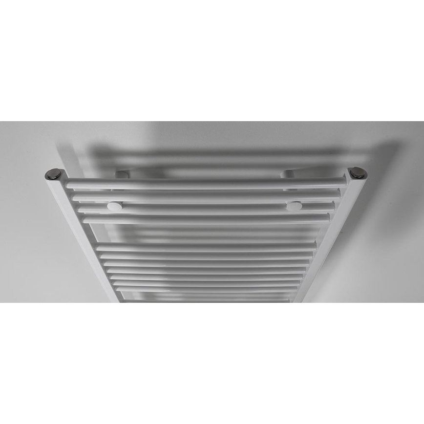 Aqualine - Elektryczny grzejnik łazienkowy DIRECT-E 600W 132x60 cm biały