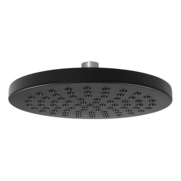 Aqualine - Głowica prysznicowa śr. 20 cm matowy czarny