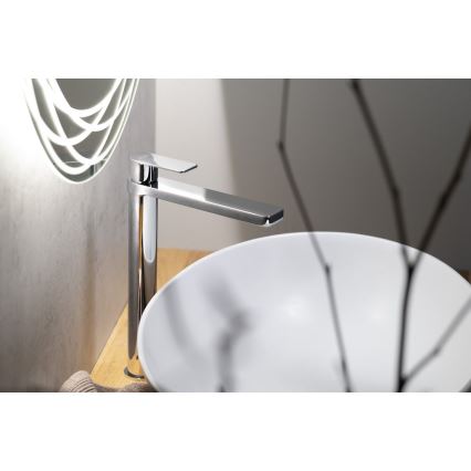 Aqualine - Kran do umywalki DAPHNE 29 cm chrom błyszczący