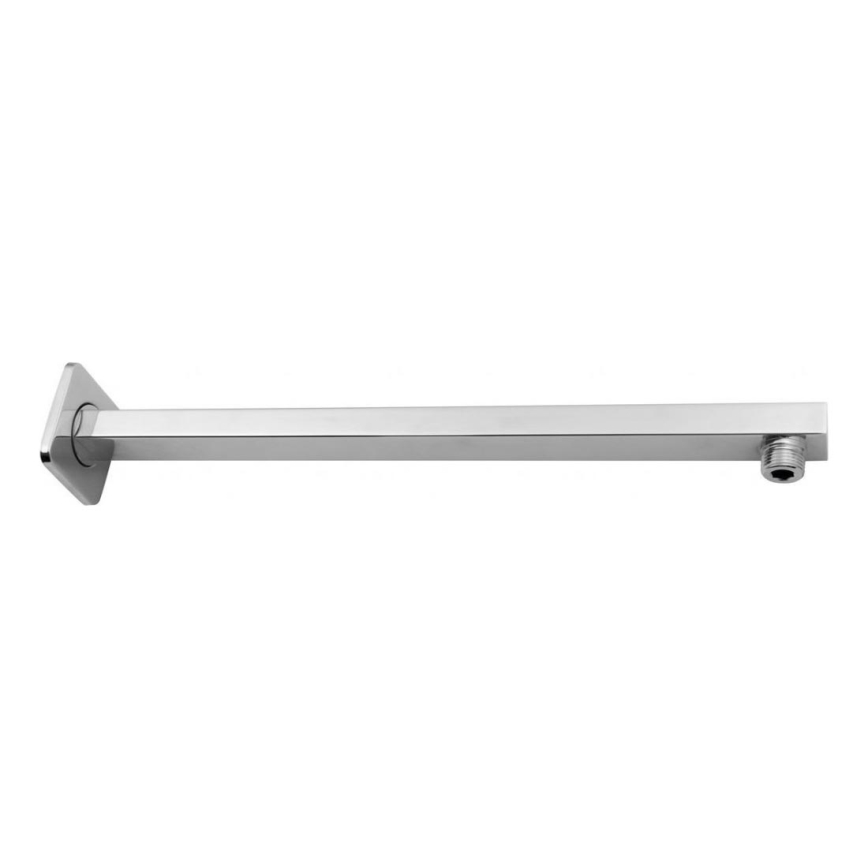 Aqualine - Ramię prysznicowe kątowe 40,4 cm chrom błyszczący