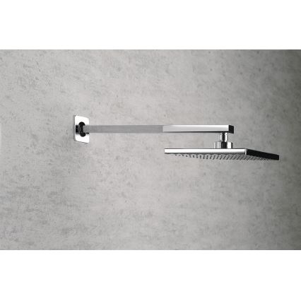 Aqualine - Ramię prysznicowe kątowe 40,4 cm chrom błyszczący