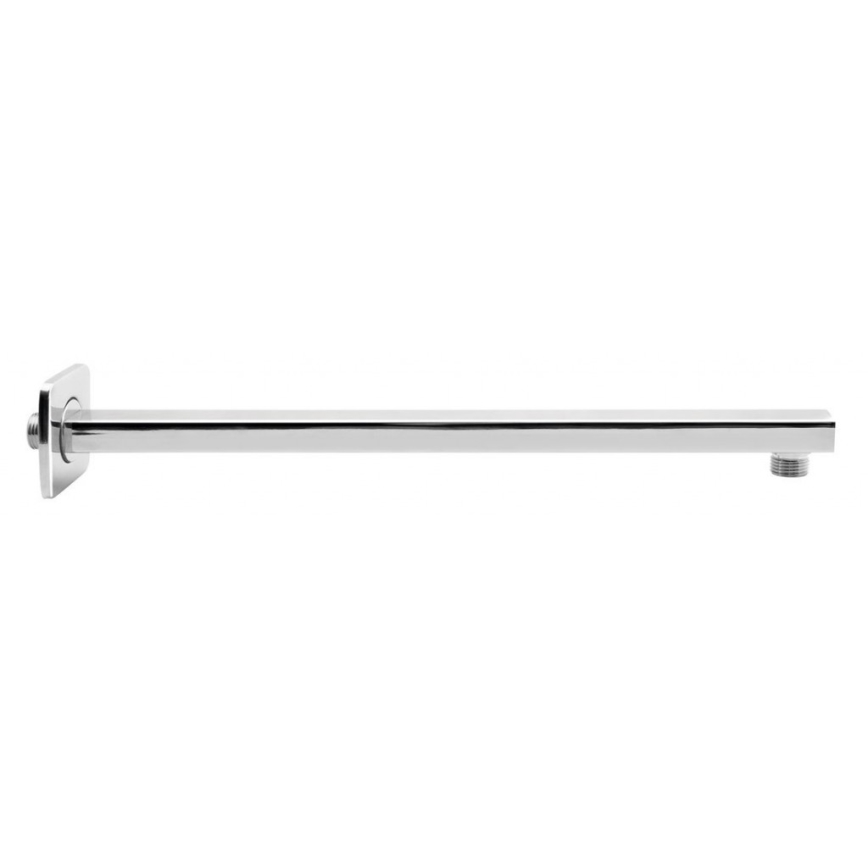 Aqualine - Ramię prysznicowe kątowe 40,4 cm chrom błyszczący