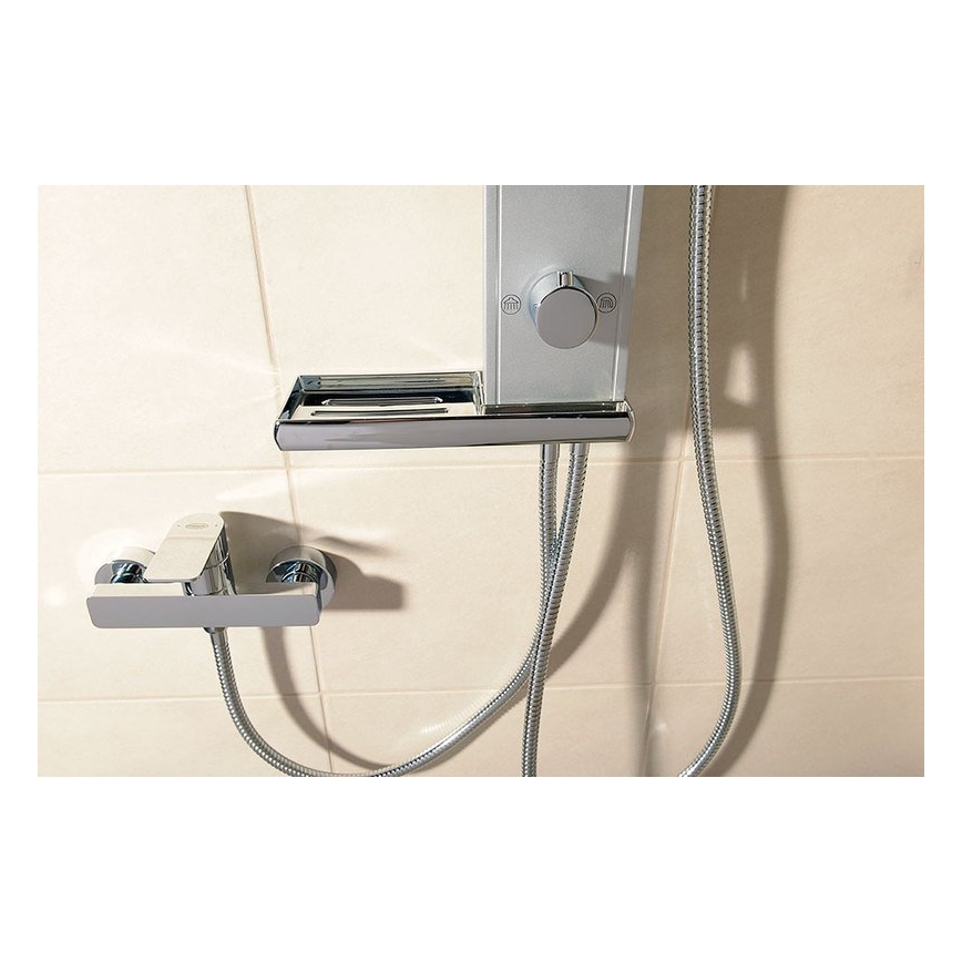 Aqualine - Zestaw prysznicowy ROME błyszczący chrom