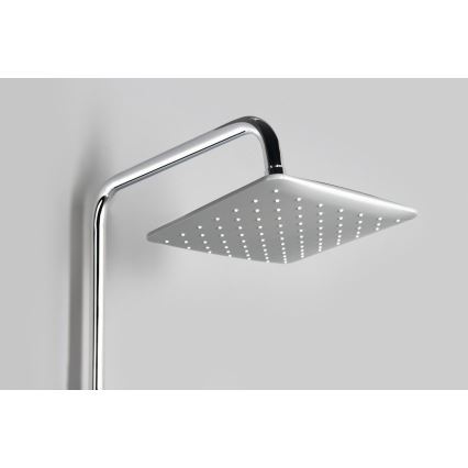 Aqualine - Zestaw prysznicowy z baterią FACTOR chrom błyszczący