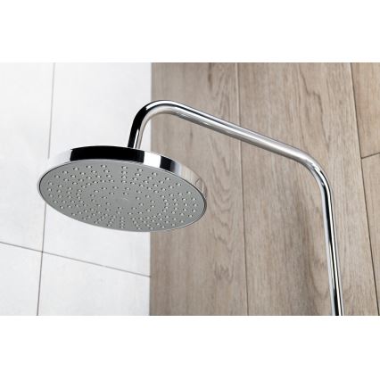 Aqualine - Zestaw prysznicowy z baterią termostatyczną LIGA chrom błyszczący