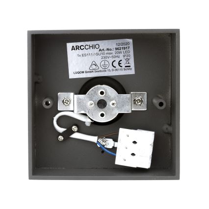 Arcchio - LED Oświetlenie punktowe MABEL 1xGU10/ES111/11,5W/230V