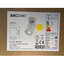 Arcchio - LED Oświetlenie punktowe THABO LED/21,5W/230V CRI90