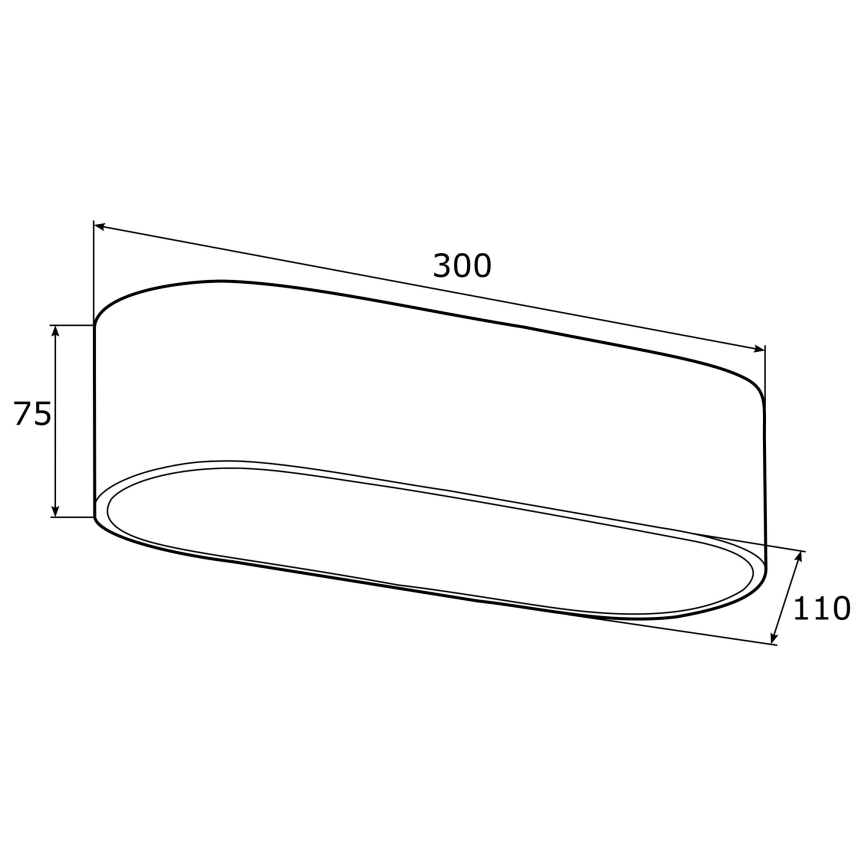 Argon 0907 - Lampa sufitowa TONI 2xE27/15W/230V srebrna