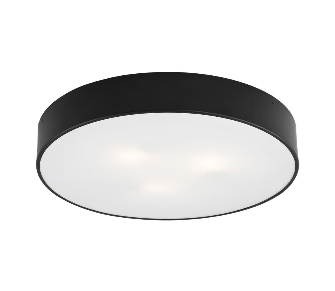 Argon 1186 - Plafon DARLING 3xE27/15W/230V śr. 45 cm czarny