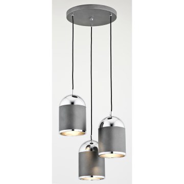 Argon 1299 - Lampa wisząca ANDROS 3xE27/60W/230V