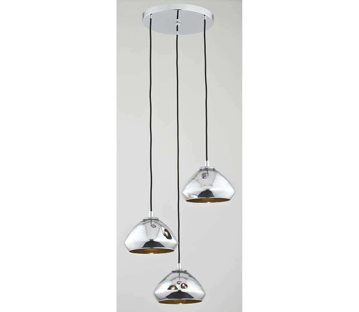 Argon 1339 - Lampa wisząca HAITI 3xE27/60W/230V