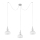 Argon 1354 - LED Żyrandol na lince TULUZA 3xLED/5W/230V