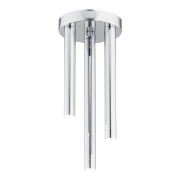 Argon 1446 - LED Żyrandol natynkowy SANDRINO 3xLED/3W/230V chrom błyszczący