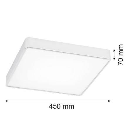 Argon 1576 - Lampa sufitowa ONTARIO 4xE27/15W/230V