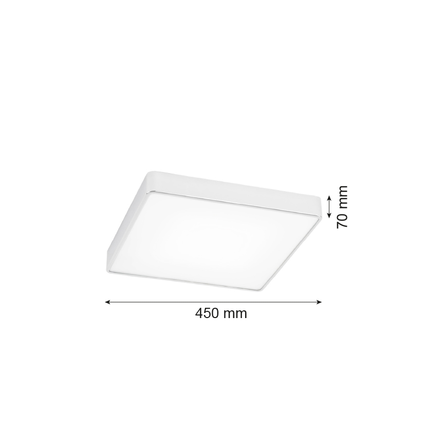 Argon 1576 - Lampa sufitowa ONTARIO 4xE27/15W/230V