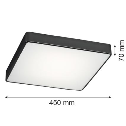 Argon 1577 - Lampa sufitowa ONTARIO 4xE27/15W/230V