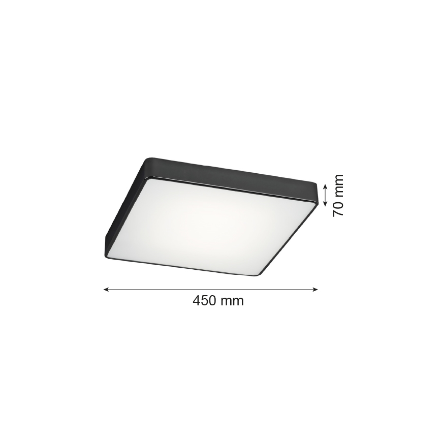 Argon 1577 - Lampa sufitowa ONTARIO 4xE27/15W/230V