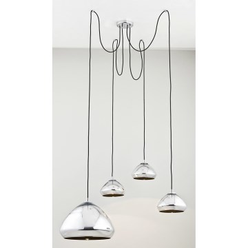 Argon 1639 - Lampa wisząca HAITI 4xE27/60W/230V