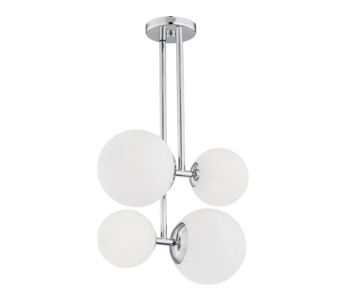 Argon 1646 - Żyrandol ASPEN 4xE27/15W/230V chrom błyszczący