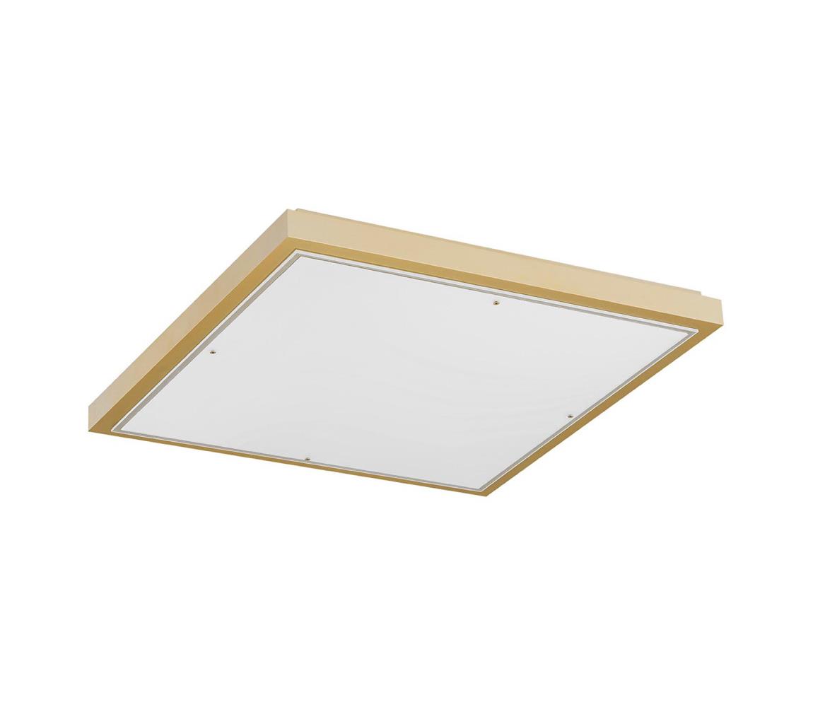 Argon 1816 - Plafon CARLSON 4xE27/15W/230V 60x60 cm złoty