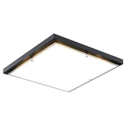 Argon 1826 - Lampa sufitowa CARLSON 4xE27/15W/230V 60x60 cm czarne