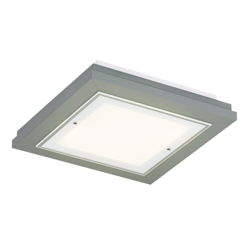 Argon 1868 - Lampa sufitowa TABOR 4xE27/15W/230V 42x42 cm szara