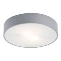 Argon 2083 - Lampa sufitowa DARLING 5xE27/15W/230V śr. 60 cm szara