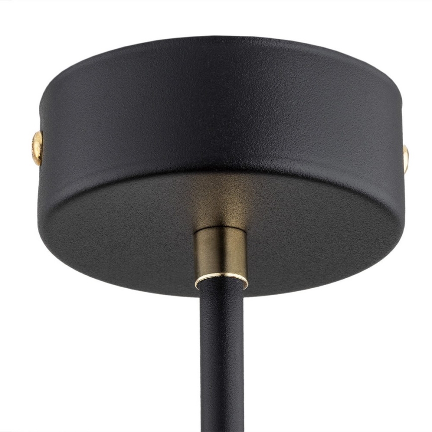 Argon 2128 - Lampa wisząca na pręcie RAVELLO 5xE14/15W/230V czarny/złoty