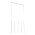 Argon 2136 - Lampa wisząca na linkach ETNA 5xG9/6W/230V biała