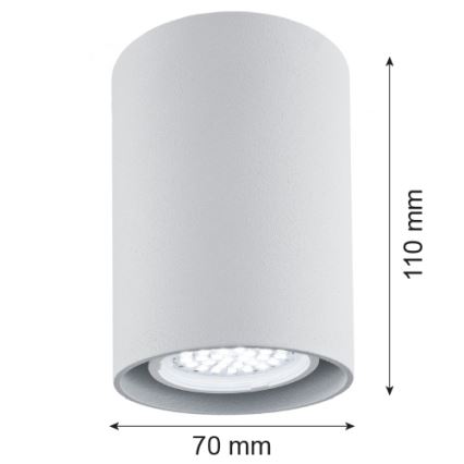 Argon 3117 - LED Reflektor punktowy TYBER 2 1xGU10/3,5W/230V