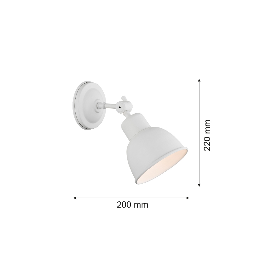 Argon 3182 - Kinkiet EUFRAT 1xE27/60W/230V