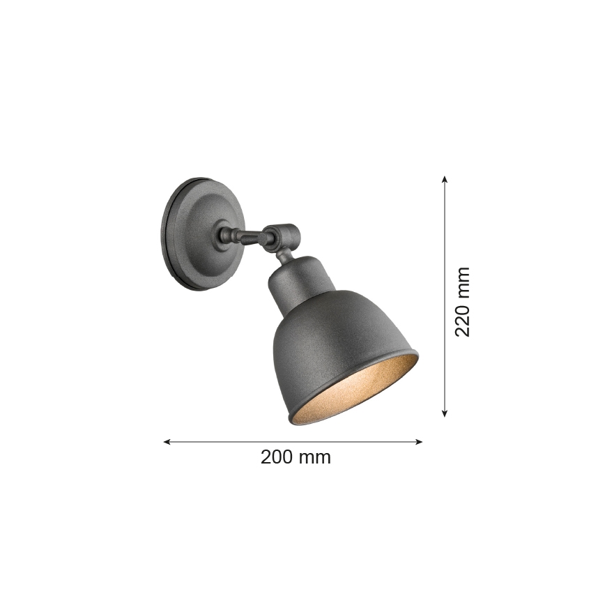 Argon 3183 - Kinkiet EUFRAT 1xE27/60W/230V
