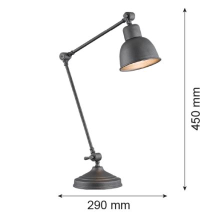 Argon 3195 - Lampa stołowa EUFRAT 1xE27/15W/230V