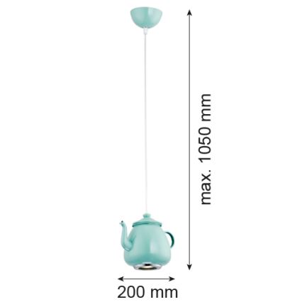 Argon 3652 - Lampa wisząca JAMAJKA 1xGU10/50W/230V