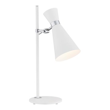 Argon 3890 - Lampa stołowa LUKKA 1xE27/15W/230V biała
