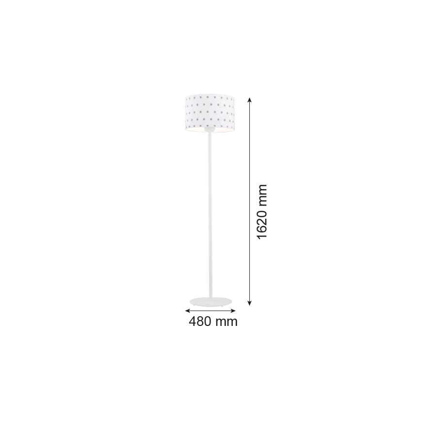 Argon 4129 - Lampa podłogowa MAGIC 1xE27/15W/230V biały