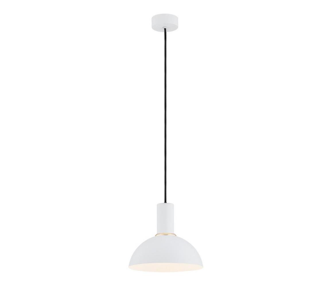 Argon 4220 - Żyrandol na lince SINES 1xE27/15W/230V śr. 28 cm biały